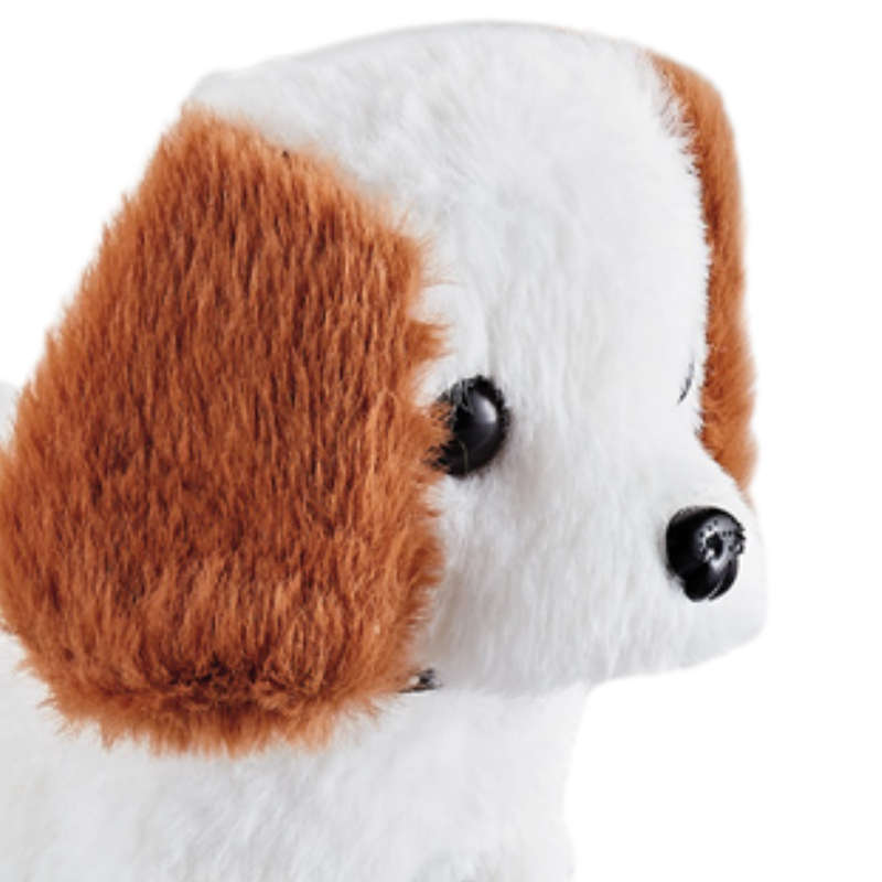 Cogo - Pretend & Play Electric Dog Care Kit with Pet Vet Accessories - Brown and White Dog