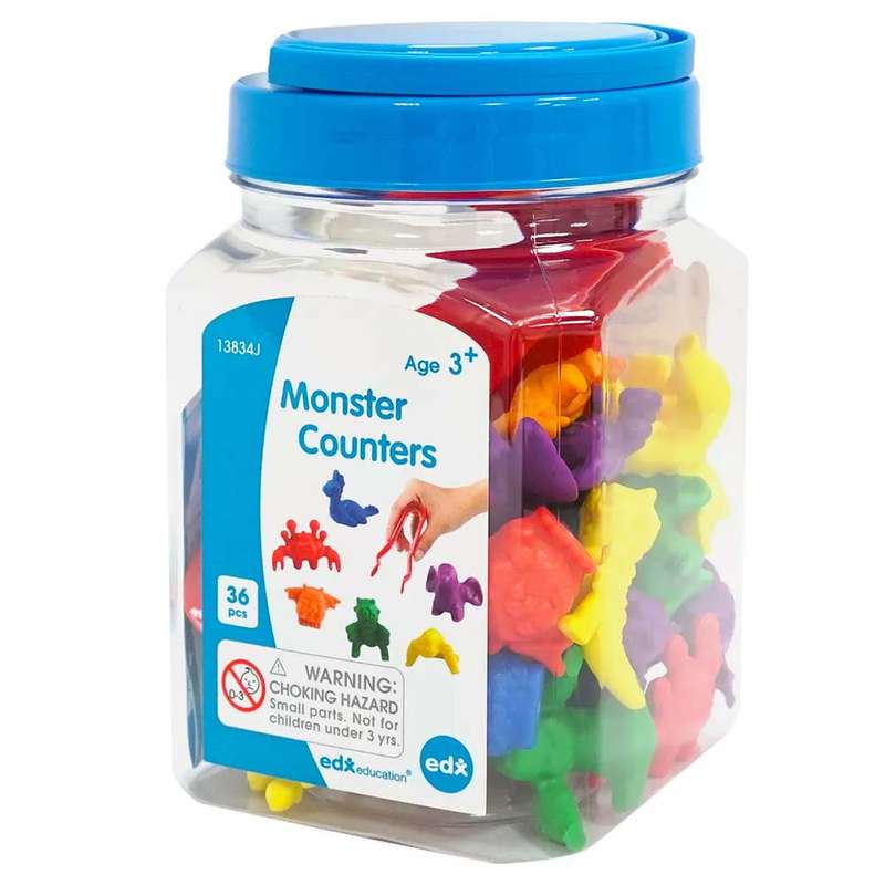 EDX Education - Monster Counters - Bright Colors