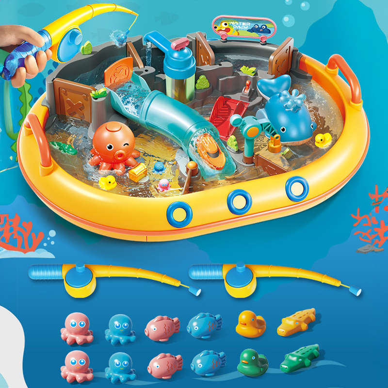 Feelo - Fishing Game Water Park Set - 29 Pieces