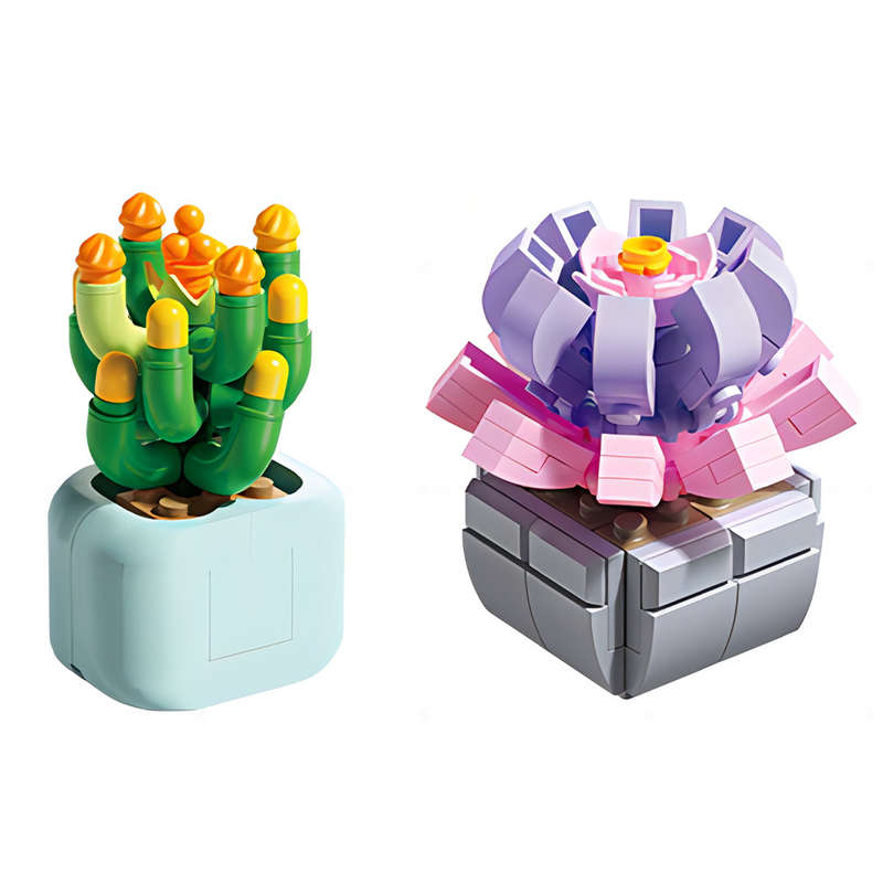 Feelo - Succulent Pot Plants - Set Of 12 - 1051 Pieces