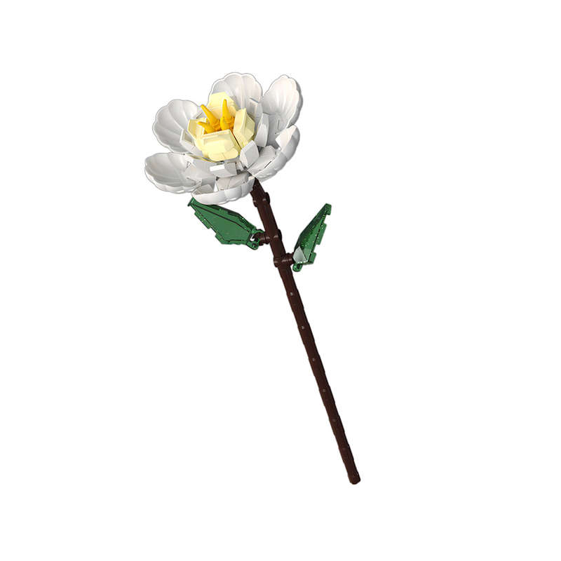Feelo - Flower - White Rose - 98 Pieces