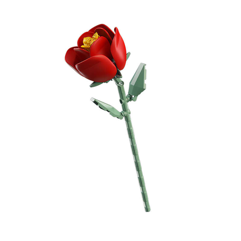 Feelo - Flower - Red Rose - 68 Pieces