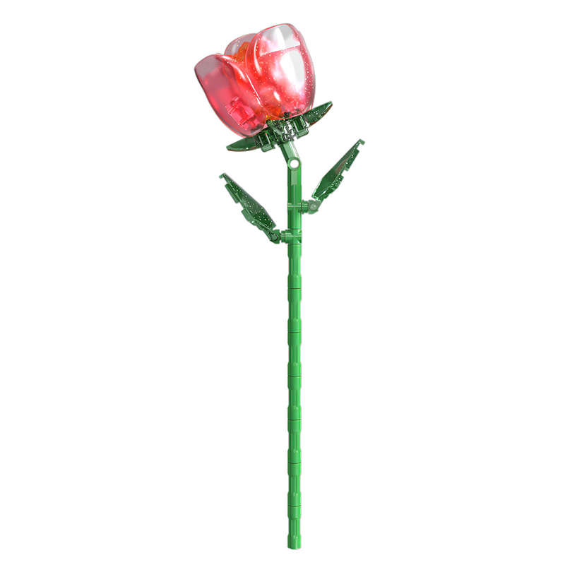 Feelo - Flower - Red Rose - 67 Pieces