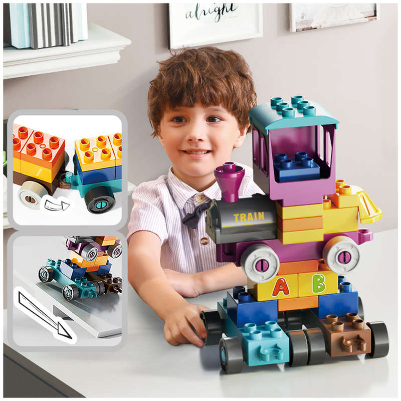 Feelo - Little Train - 34 Pieces