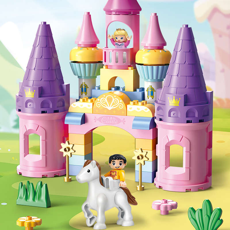 Feelo - Big Building Blocks - Princess Castle - 43 Pieces