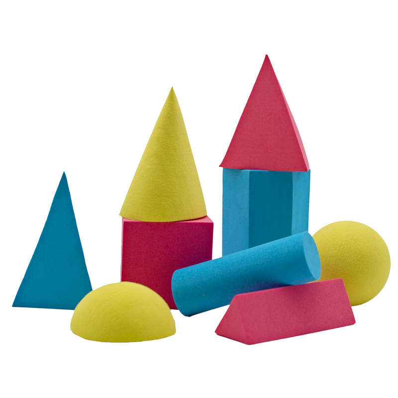Greenbean Mathematics - Geometric Solids FOAM (Defective)