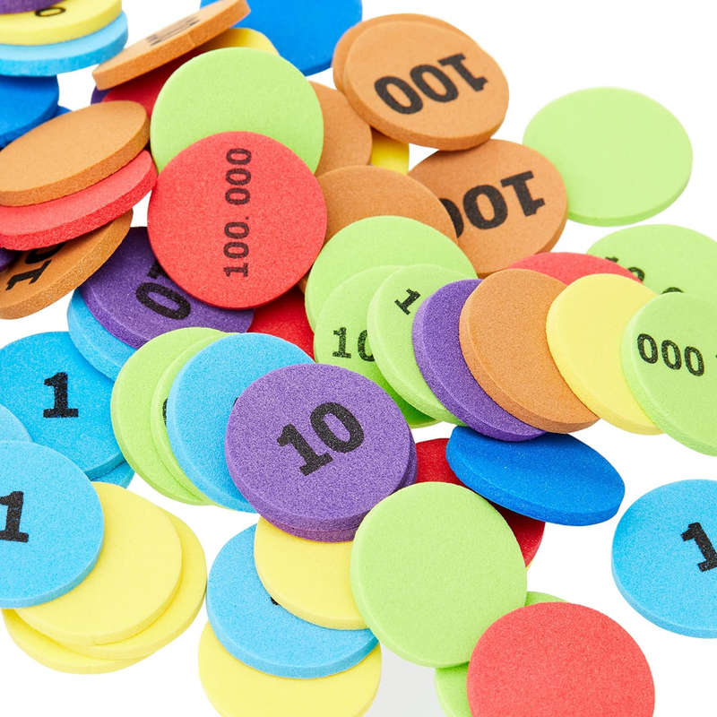 Learning Resources - Place Value Disks - Set of 280