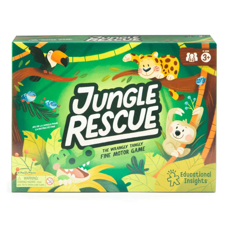Educational Insights - Jungle Rescue: The Wrangly Tangly Fine Motor Game