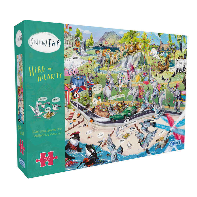 Gibsons - Herd of Hilarity - Jigsaw Puzzle - 1000pcs