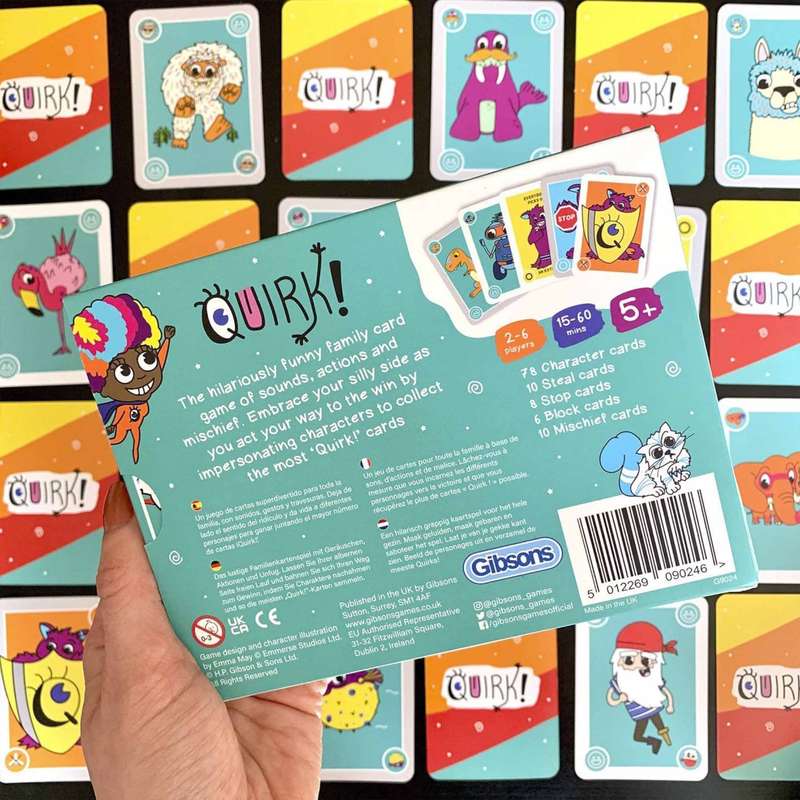 Gibsons - Quirk! Family Card Game