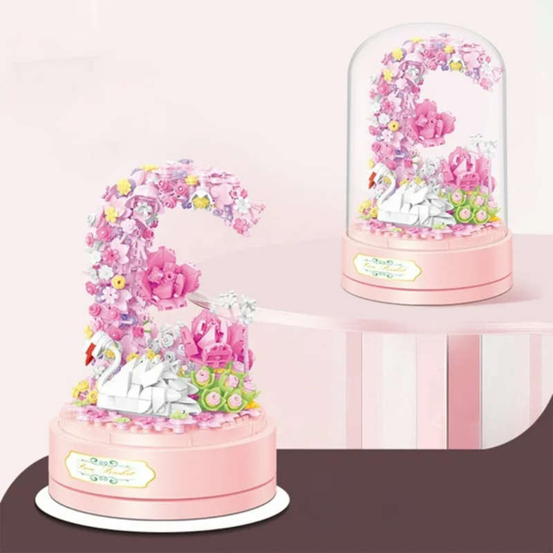 Cogo - Building Block Set - Flower Dome - 566 Pieces