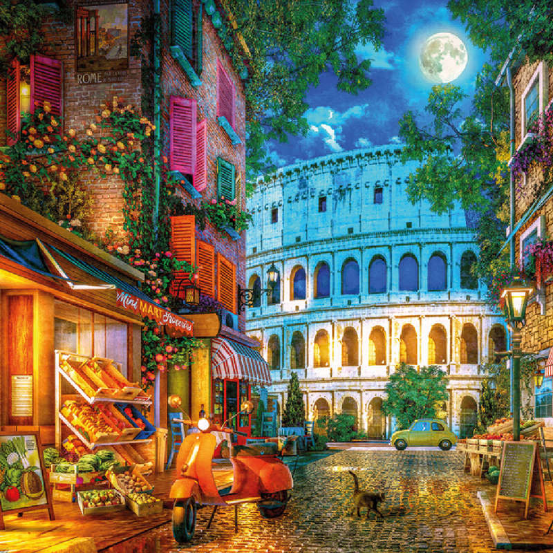 Gibsons - The Colosseum by Moonlight - Jigsaw Puzzle - 1000pcs