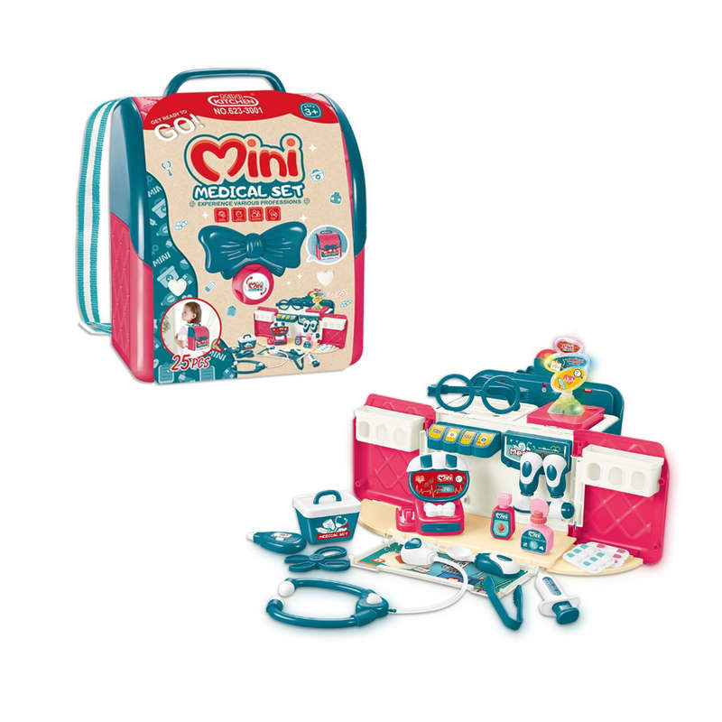 Cogo - Pretend & Play 2-in-1 Doctor Set - Convertable Backpack with 24 Tools
