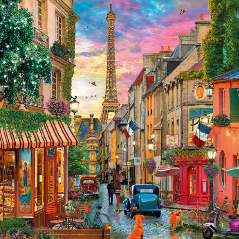 Gibsons - Sunset over Paris - Jigsaw Puzzle - 1000pcs