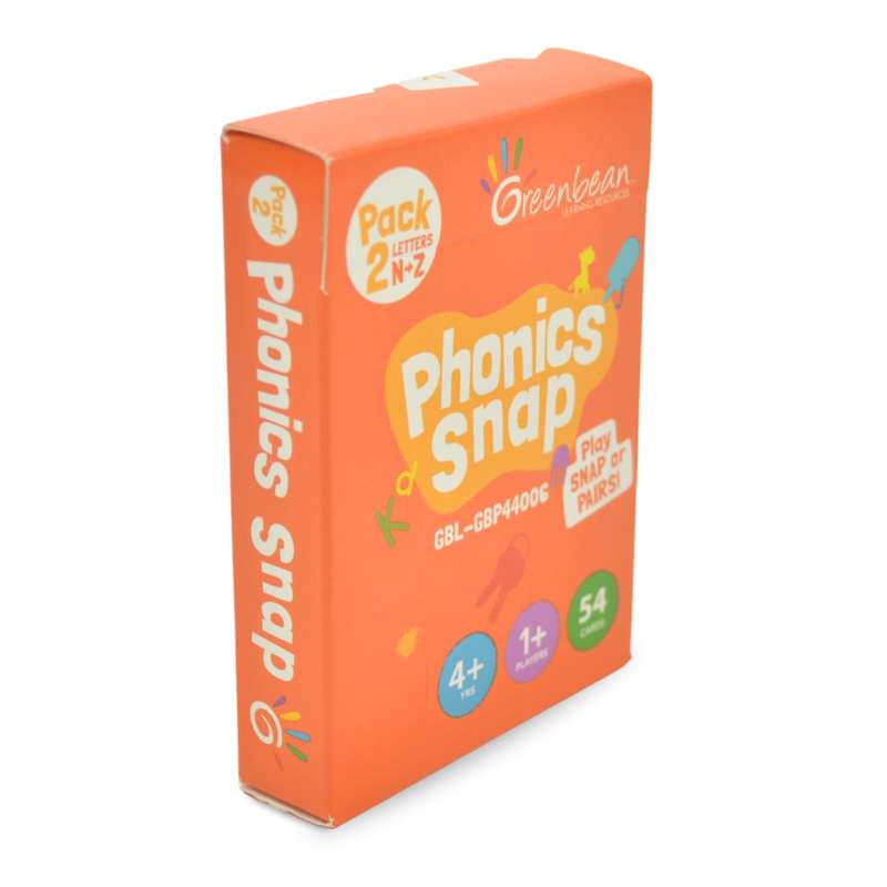 Greenbean School Years - Phonics Snap N - Z Education