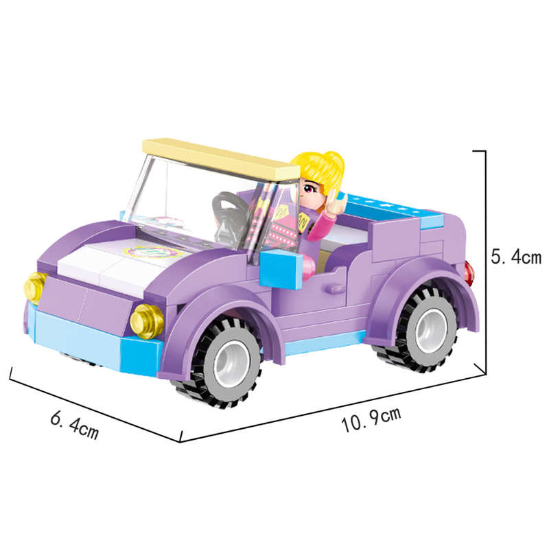 Cogo - Building Block Set - Dream House - 892 Pieces