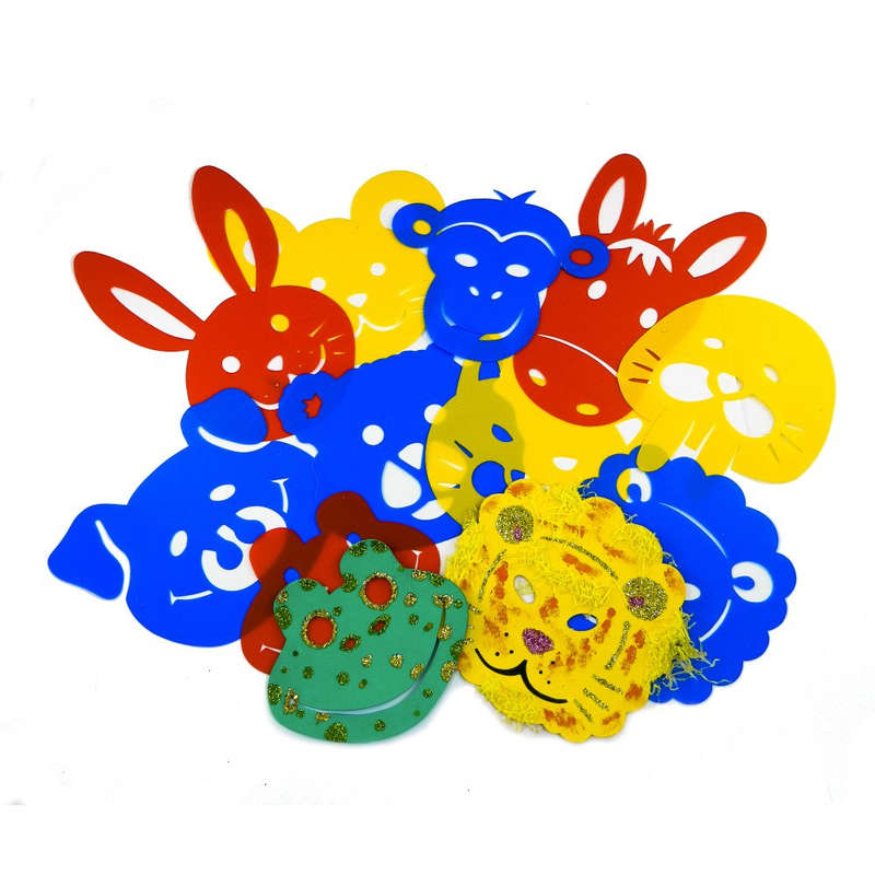 Anthony Peters - Animal Face Mask Stencils - 10pcs