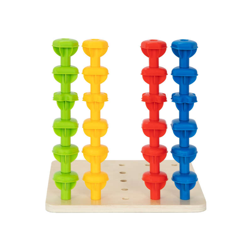 hi Pando - Rainbow Stacking Pegs