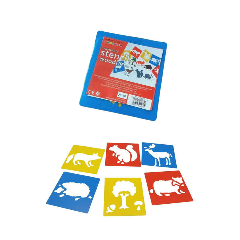 Anthony Peters - Woodland Animal Stencil Set - 6 Pieces