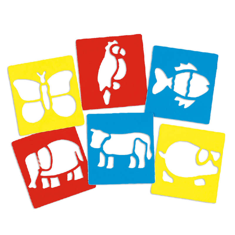 Anthony Peters - Animal Stencils: 6 Pieces