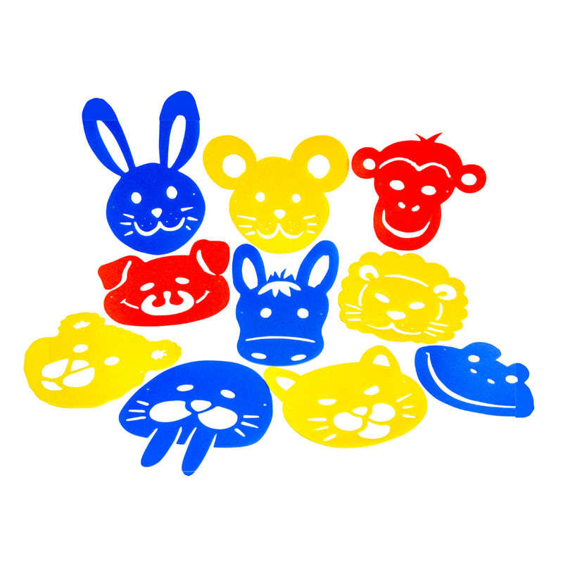 Anthony Peters - Animal Face Mask Stencils - 10pcs
