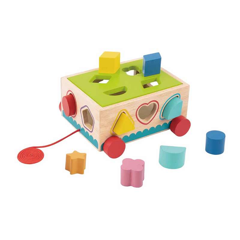 TookyToy- Shape Sorter Cart