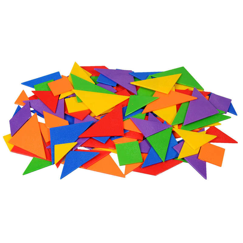 Greenbean Mathematics - Tangrams 168pcs in Polybag