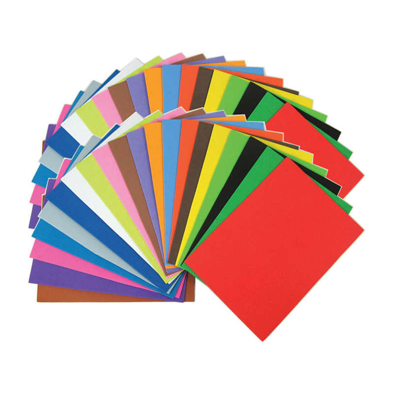 Anthony Peters - Multi-Coloured A5 Foam Sheets - 40 Pieces