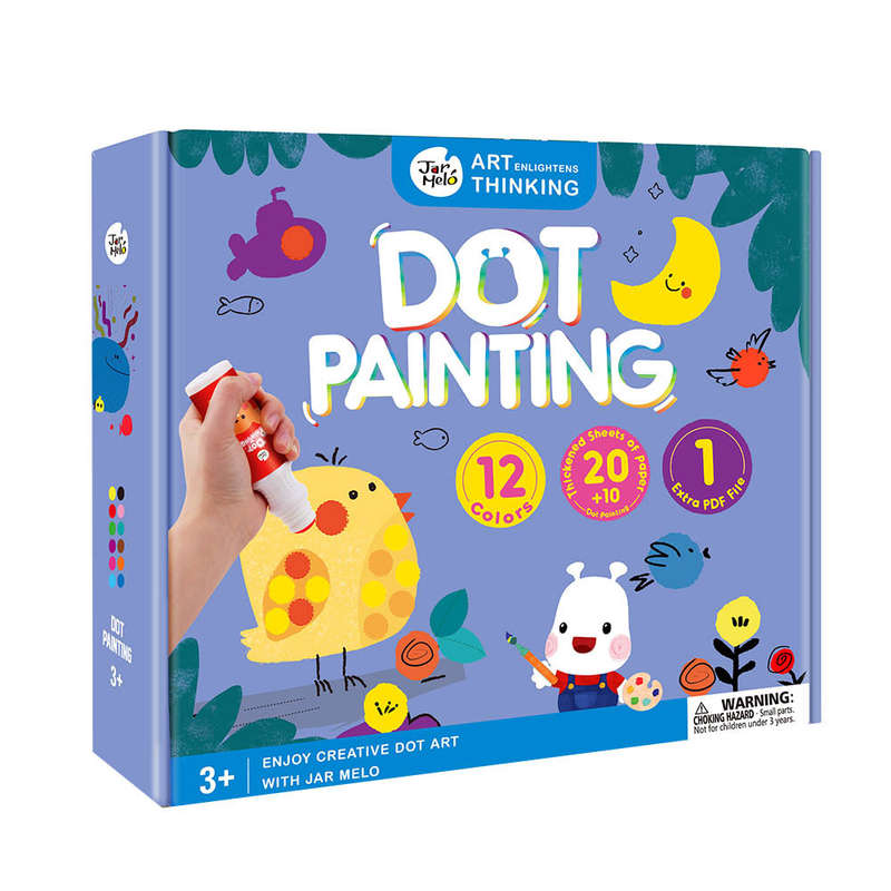 Jar Meló - Dot Painting
