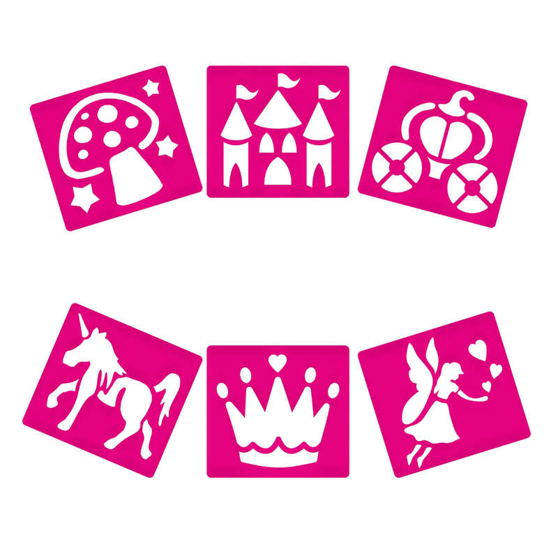Anthony Peters - Fairy-Themed Stencils: 6 Pieces