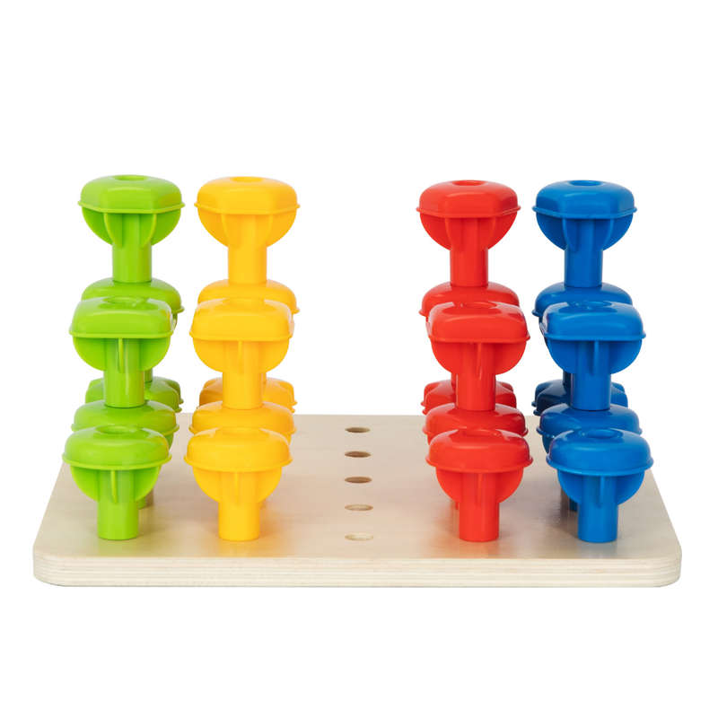 hi Pando - Rainbow Stacking Pegs