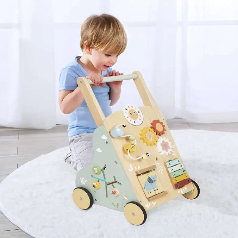 TookyToy - Multi-Activity Baby Walker with Bead Maze & Xylophone