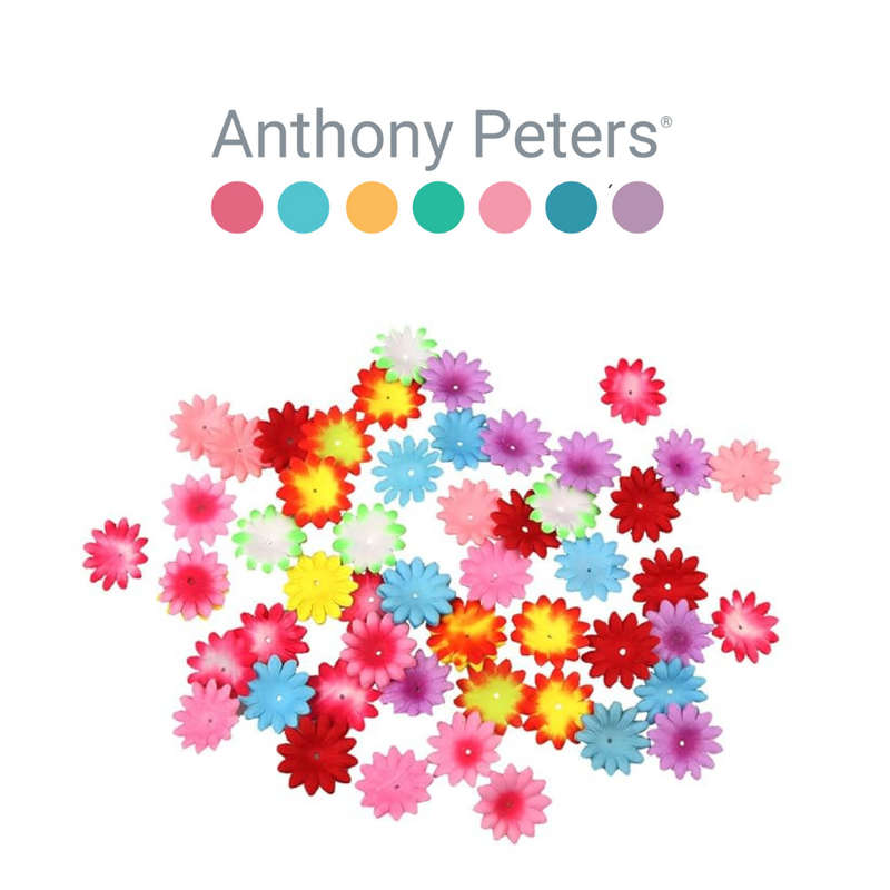 Anthony Peters - Fabric Flowers - 250pcs