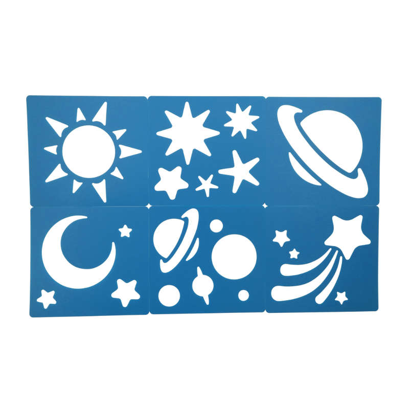 Anthony Peters - Stars & Planets Stencil Set - 6 Pieces