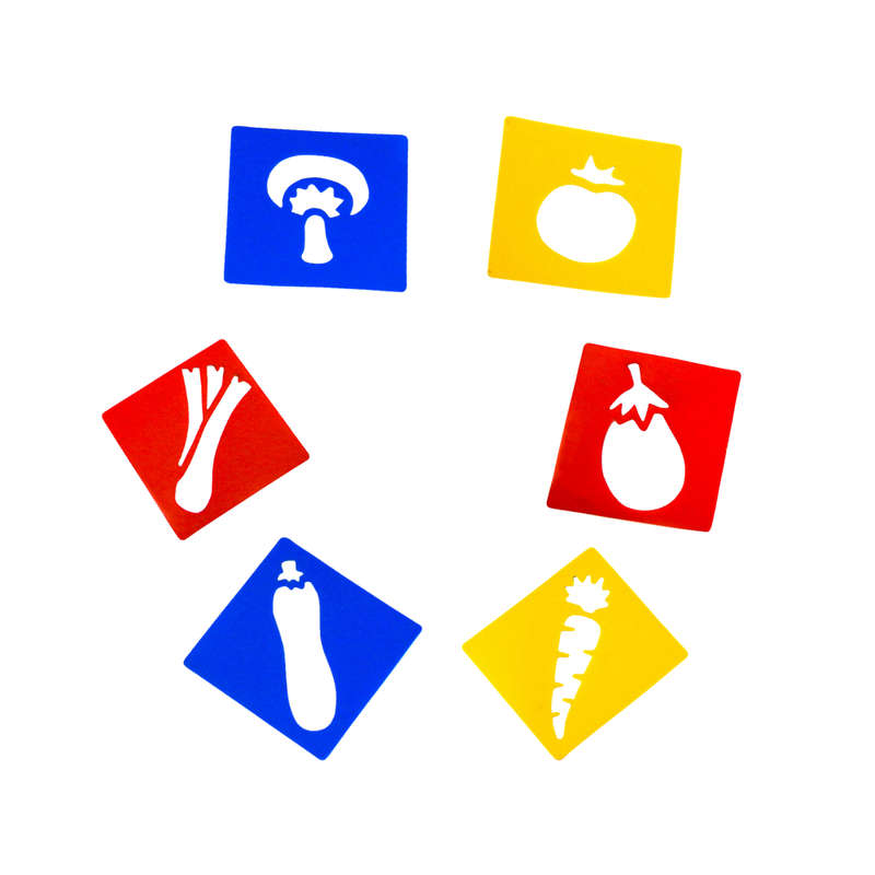 Anthony Peters - Vegetable Stencils - 6pcs