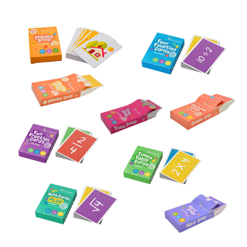 Greenbean School Years - Ultimate Snap Education Card Set - 9-in-1