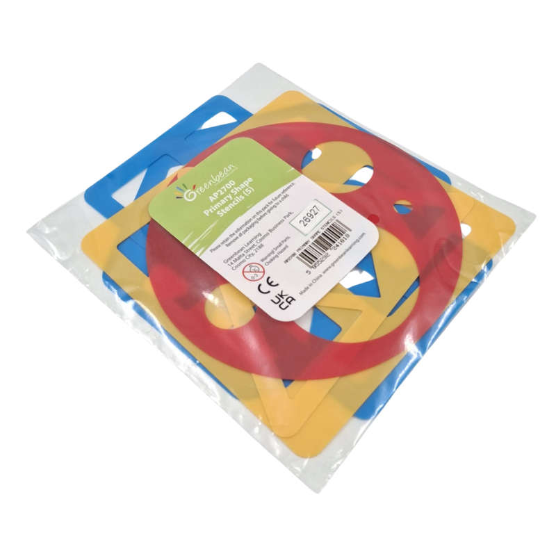 Anthony Peters - Primary Shape Stencils - 5pcs