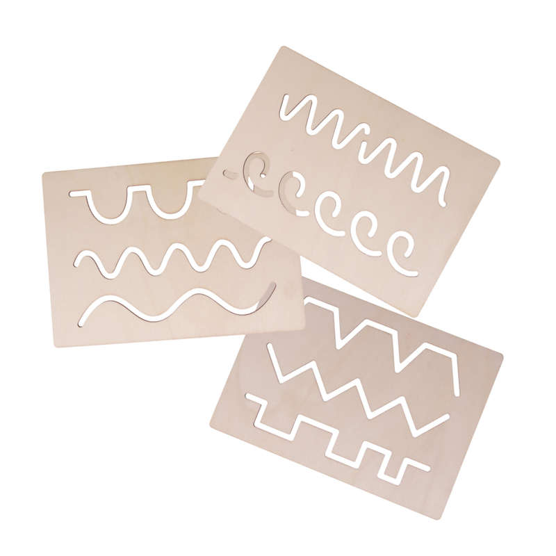 Anthony Peters - Wooden Pattern Stencils - 3 Pieces