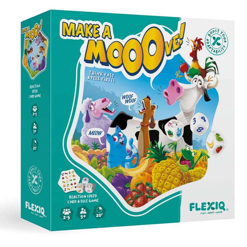 FlexQ - Make A Mooove! Educational Family Game
