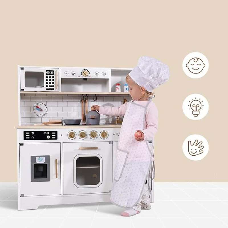 TookyToy - Pretend Play Wooden Kitchen Set