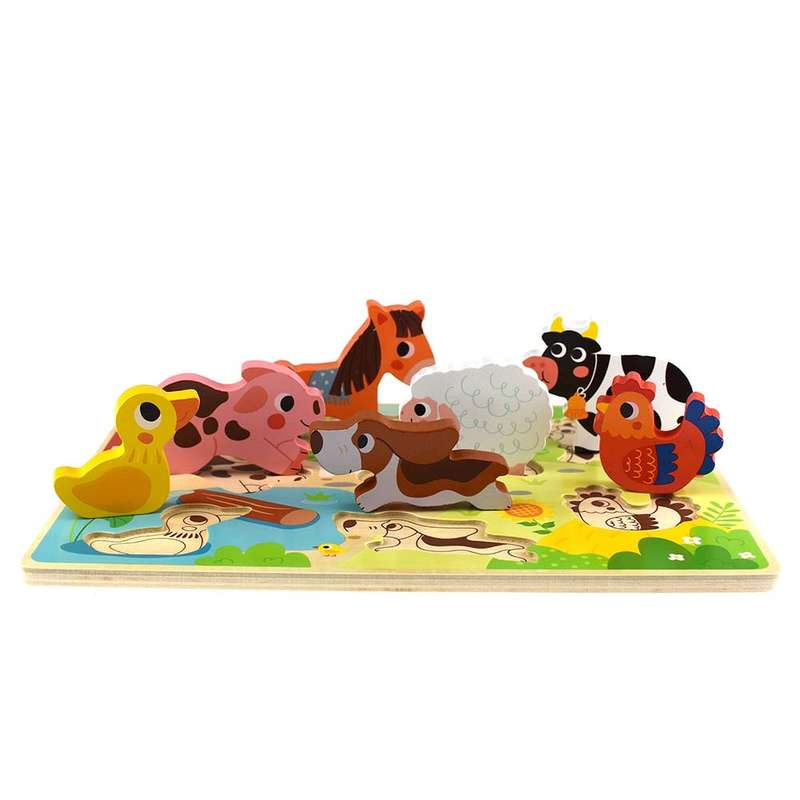 TookyToy - Chunky Puzzle - Farm