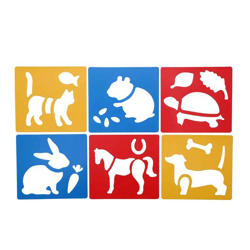 Anthony Peters - Pet - Themed Stencils: 6 Pieces