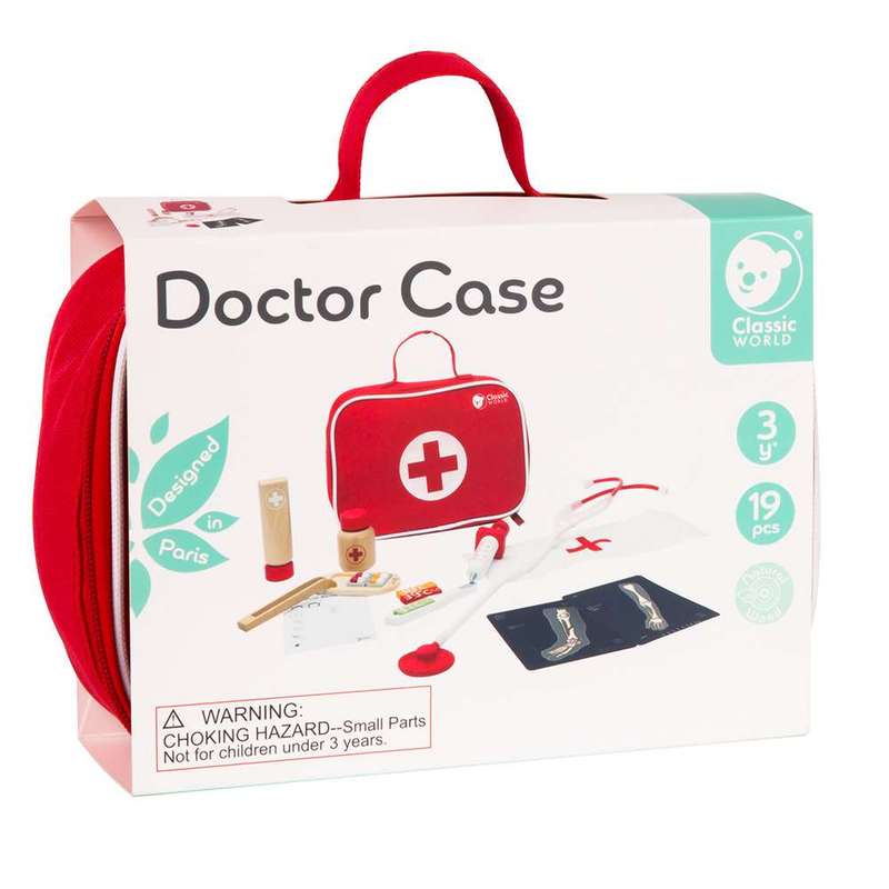 Classic World - Pretend & Play - Doctor Case - New!