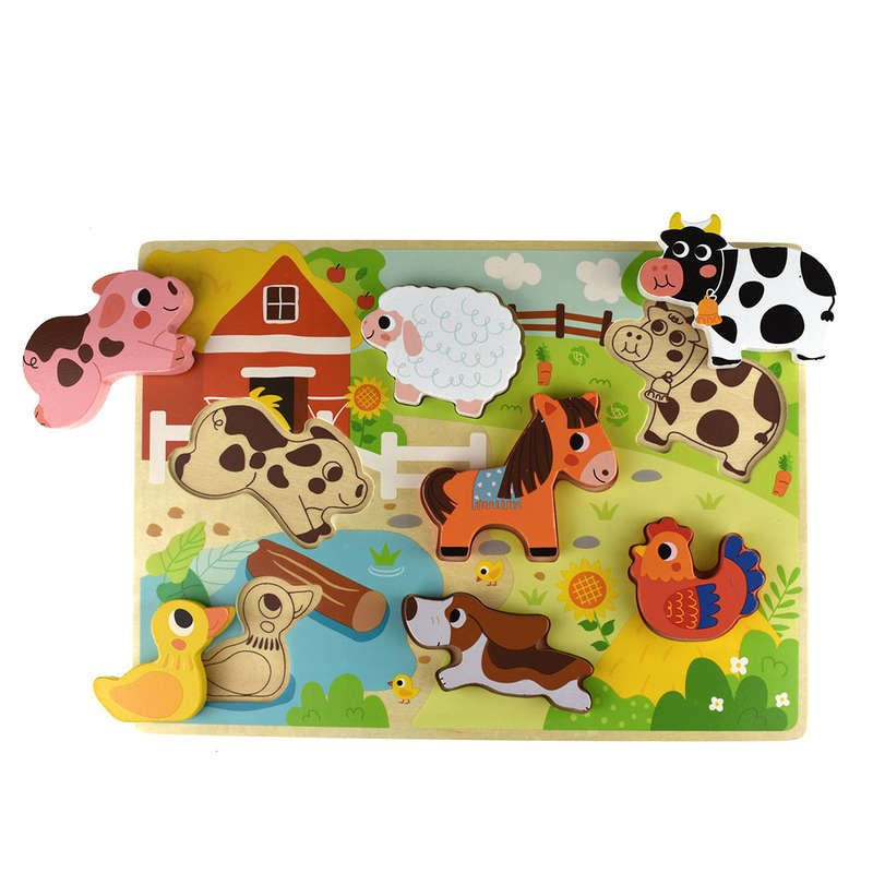 TookyToy - Chunky Puzzle - Farm
