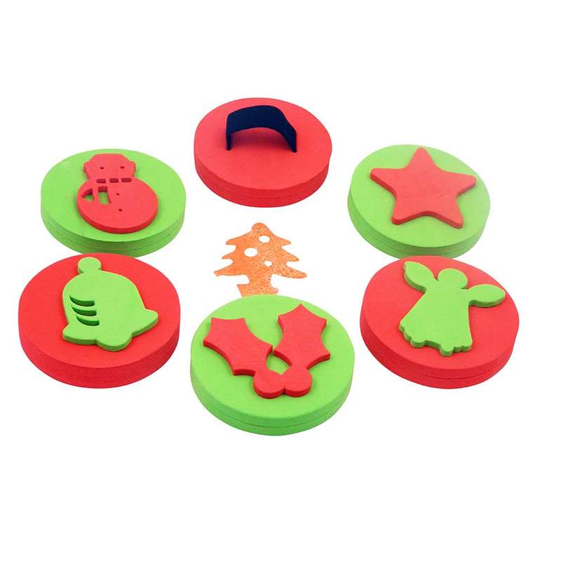 Anthony Peters - Christmas - Themed Palm Printers: 6 Pieces