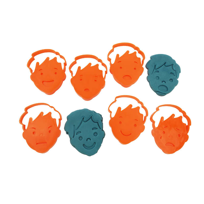 Anthony Peters - Emotions Dough Cutters & Stampers - 6 Pieces
