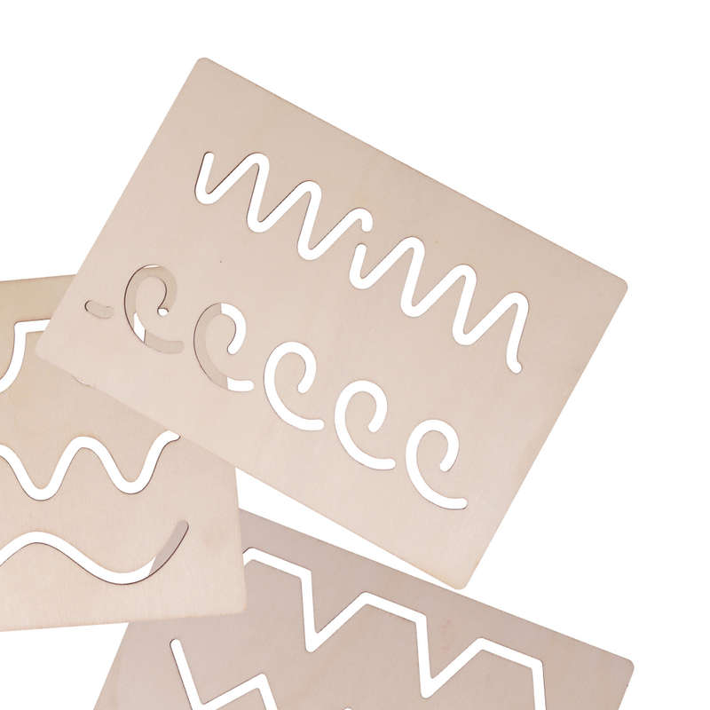 Anthony Peters - Wooden Pattern Stencils - 3 Pieces