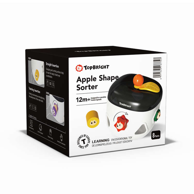 TopBright - Apple Shape Sorter