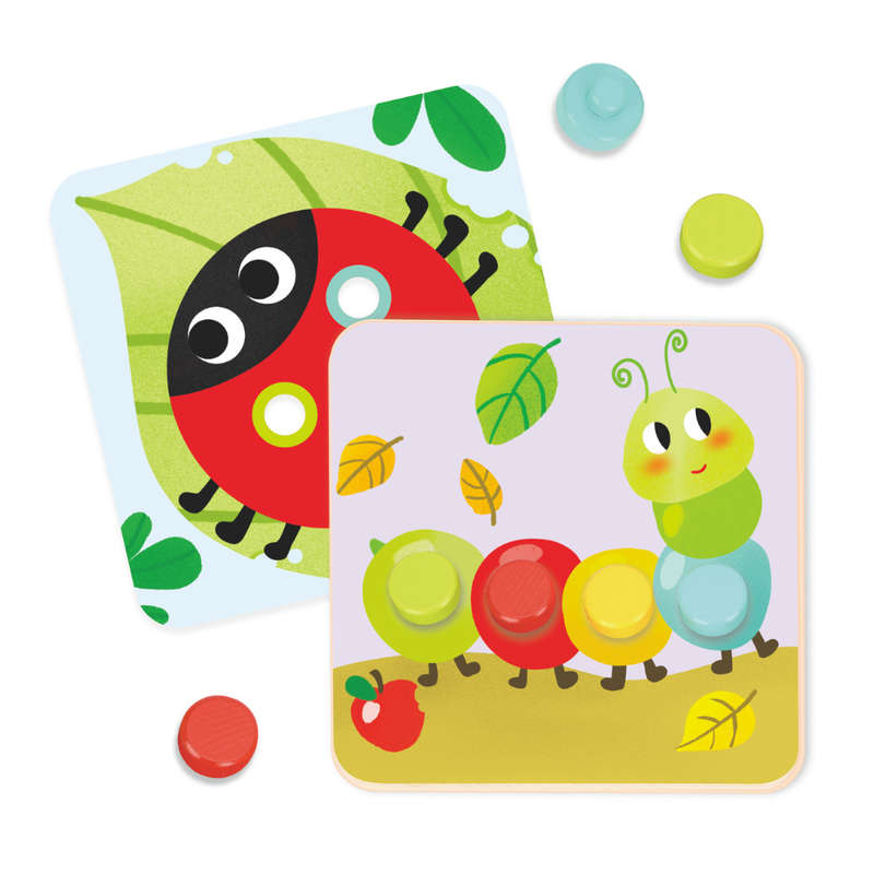 Tooky Toy - Pattern Pegs - Peg Board Activity Set - Big