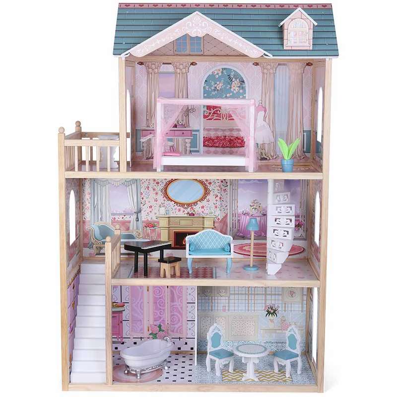 Playroom by Greenbean - Charlotte Doll House & 11 Accessories